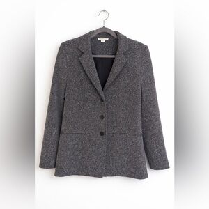 Women's Gray Tweed Blazer